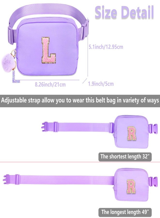 Luchike Belt Bag Fanny Pack for Girls - Women Initial Crossbody Bag for Birthday Gifts for 5 6 7 8 9 10 11 12 13 Year Old A - Image 4